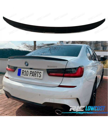 AILERON SPOILER BMW G20 19- LOOK M PERFORMANCE PRETO BRILHANTE