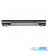 DIFUSOR AUDI Q7 20-23 LOOK SQ7 + PONTEIRAS DE ESCAPE CROMADAS