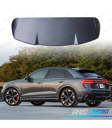 AILERON SPOILER AUDI Q8 19-23 LOOK RSQ8 PRETO MATE