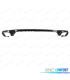 DIFUSOR AUDI Q8 19-23 LOOK SQ8 PRETO + PONTEIRAS DE ESCAPE CROMADAS