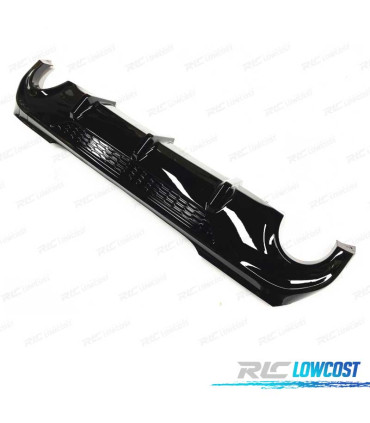 DIFUSOR BMW F40 19- LOOK M 135i PRETO BRILHANTE