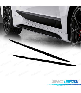 FRISOS LATERAIS INFERIORES BMW G22 20- LOOK M PERFORMANCE PRETO BRILHANTE