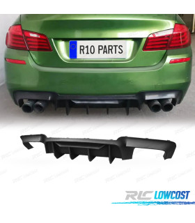 DIFUSOR BMW F10 10-17 LOOK COMPETITION PRETO MATE