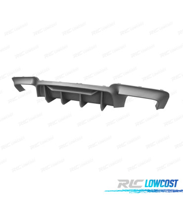 DIFUSOR BMW F10 10-17 LOOK COMPETITION PRETO MATE