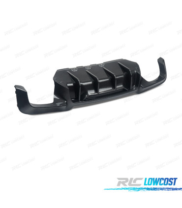 DIFUSOR BMW F10 10-17 LOOK COMPETITION CARBONO