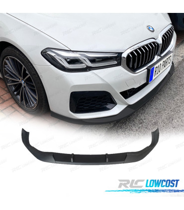 SPOILER LIP BMW G30 G31 17-19 LOOK M PERFROMANCE PRETO MATE