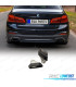 PONTEIRAS DE ESCAPE BMW G30 17- LOOK 530 PRETAS