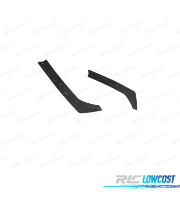 SPLITTER TRASEIRO BMW G30 G31 17-19 LOOK ROCK CARBONO