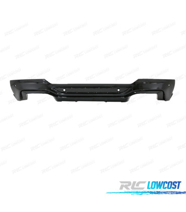 DIFUSOR BMW X4 G02 18-20 LOOK M PRETO MATE