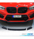 SPOILER LIP BMW X4 G02 18-20 LOOK ROCK PRETO MATE