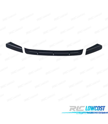 SPOILER LIP BMW X4 G02 18-20 LOOK ROCK PRETO MATE