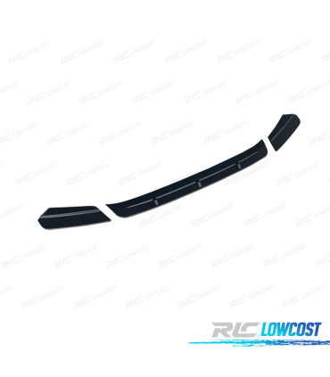 SPOILER LIP BMW X4 G02 18-20 LOOK ROCK PRETO MATE