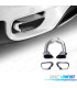 PONTEIRAS DE ESCAPE BMW X5 E70 07-12 LOOK M PERFORMANCE PRATEADAS