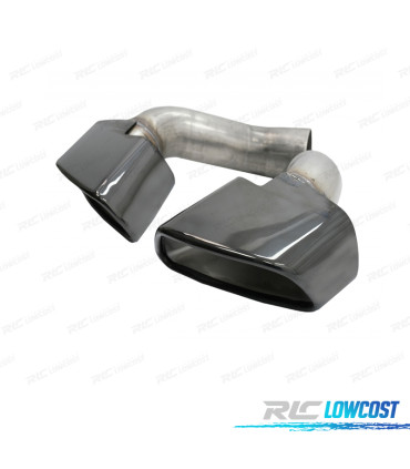 PONTEIRAS DE ESCAPE BMW X5 12-18 LOOK M PRETAS