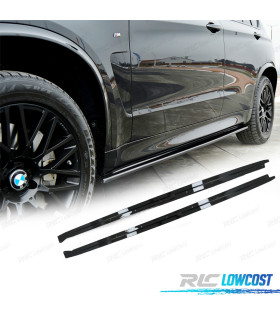 EMBALADEIRAS BMW X5 F15 12-18 LOOK M PERFORMANCE PRETO BRILHANTE