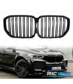 GRELHA FRONTAL BMW X5 G05 18- LOOK M PERFORMANCE PRETO BRILHANTE