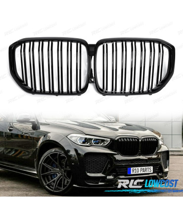 GRELHA FRONTAL BMW X5 G05 18- LOOK M PERFORMANCE PRETO BRILHANTE