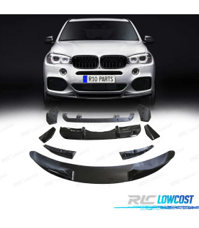 KIT CARROÇARIA BMW X5 G05 18- LOOK M PERFORMANCE PRETO BRILHANTE