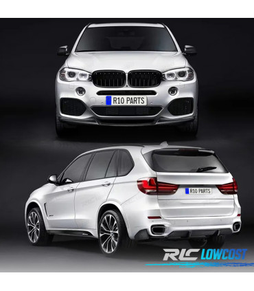 KIT CARROÇARIA BMW X5 G05 18- LOOK M PERFORMANCE PRETO BRILHANTE