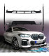 KIT CARROÇARIA BMW X6 G06 19- LOOK BLACK KNIGHT PRETO BRILHANTE