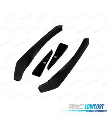 KIT DE MOLDURAS MERCEDES W117 AMG 13-19 LOOK A45 PRETO BRILHANTE