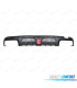 DIFUSOR MERCEDES W205 14- LOOK BRABUS PRETO