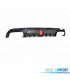 DIFUSOR MERCEDES W205 14- LOOK BRABUS PRETO