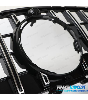 GRELHA FRONTAL MERCEDES W206 21- LOOK AMG GT 63 PRATEADA