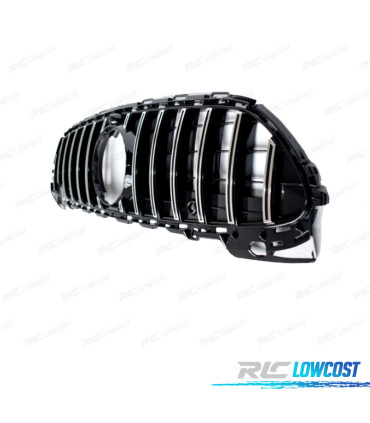 GRELHA FRONTAL MERCEDES W206 21- LOOK AMG GT 63 PRATEADA