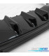 DIFUSOR MERCEDES W206 AMG 21- LOOK C43 + PONTEIRAS DE ESCAPE CROMADAS
