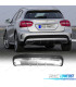 DIFUSOR MERCEDES X156 AMG 13-19 LOOK AMG GLA45 PRATEADO