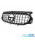 GRELHA FRONTAL MERCEDES GLA H247 AMG 20- LOOK GT PRATEADA