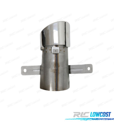 DIFUSOR MERCEDES X247 20- LOOK GLB35 + PONTEIRAS DE ESCAPE CROMADAS