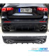 DIFUSOR MERCEDES X247 20- LOOK GLB45 + PONTEIRAS DE ESCAPE CROMADAS