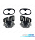 DIFUSOR MERCEDES X247 20- LOOK GLB45 + PONTEIRAS DE ESCAPE PRETAS