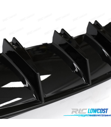 DIFUSOR MERCEDES GLC X253 AMG 15-18 LOOK GLC43 PRATEADO