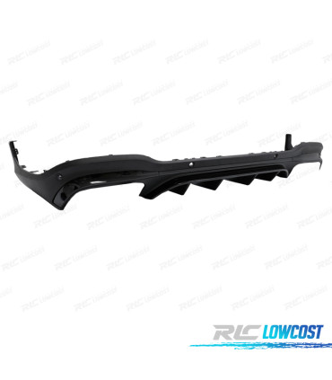 DIFUSOR MERCEDES GLC X253 AMG 15-18 LOOK GLC43 PRETO