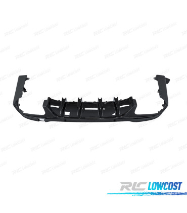 DIFUSOR MERCEDES GLC X253 AMG 15-18 LOOK GLC43 PRETO