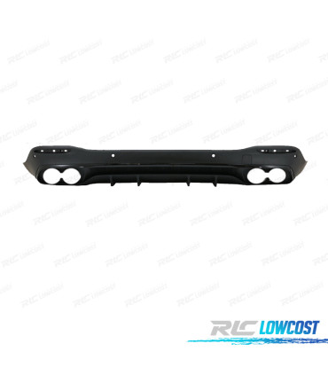 DIFUSOR MERCEDES GLE W167 AMG 19- LOOK GLE53 PRETO