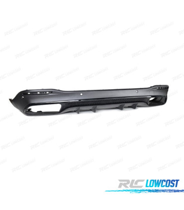 DIFUSOR MERCEDES GLE W167 AMG 19- LOOK AMG GLE63 PRETO