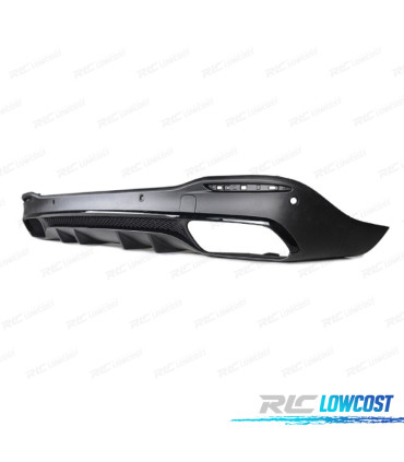 DIFUSOR MERCEDES GLE W167 AMG 19- LOOK AMG GLE63 PRETO