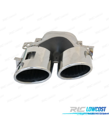 PONTEIRAS DE ESCAPE MERCEDES GLE W167 19- LOOK GLE53 CROMADAS