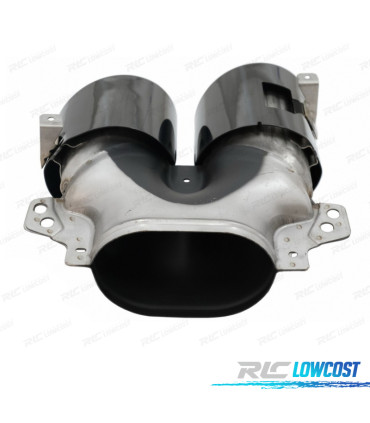 PONTEIRAS DE ESCAPE MERCEDES GLE W167 19- LOOK GLE53 PRETAS