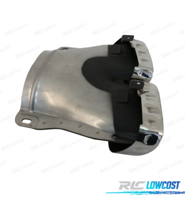 PONTEIRAS DE ESCAPE MERCEDES GLE W167 19- LOOK AMG GLE63 CROMADAS