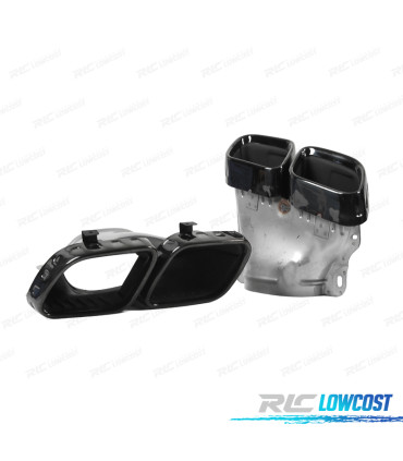 PONTEIRAS DE ESCAPE MERCEDES GLE W167 19- LOOK GLE63 PRETAS