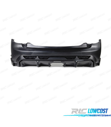 PARA-CHOQUES TRASEIRO MINI F56 F57 COUPE 14-20 LOOK NEW JCW