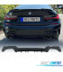 DIFUSOR BMW G20 G21 19- LOOK M PERFORMANCE COMPETITION PRETO BRILHANTE