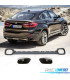 DIFUSOR BMW X6 F16 14-19 LOOK M + PONTEIRAS DE ESCAPE CROMADAS