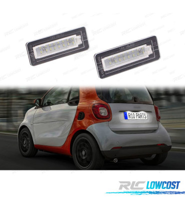 LUZ DE MATRICULA LED PARA SMART FORTWO