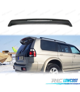 AILERON SPOILER TRASEIRO MITSUBISHI MONTERO PAJERO 03-15 + TERCEIRA LUZ DE STOP